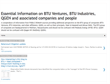 Tablet Screenshot of btuinformation.blogspot.com