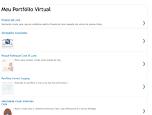 Tablet Screenshot of meuportifoliovirtual.blogspot.com