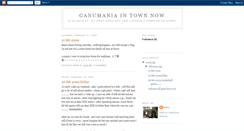 Desktop Screenshot of ganumania.blogspot.com