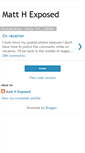 Mobile Screenshot of matthexposed.blogspot.com