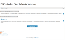 Tablet Screenshot of elcontador-ahuehuetes.blogspot.com
