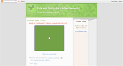 Desktop Screenshot of cute-ads.blogspot.com