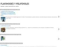 Tablet Screenshot of flavonoidesypolifenoles.blogspot.com