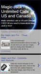 Mobile Screenshot of magicjackunlimited.blogspot.com