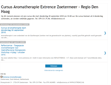 Tablet Screenshot of cursusaromatherapie.blogspot.com