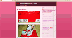 Desktop Screenshot of brandedshoppinggalore.blogspot.com