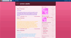 Desktop Screenshot of carmen-cabello.blogspot.com
