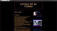 Desktop Screenshot of letrasdemitierra-nocturnidades.blogspot.com