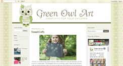Desktop Screenshot of greenowlart.blogspot.com