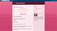 Desktop Screenshot of cosmicrainbownews.blogspot.com