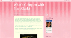 Desktop Screenshot of missmaryclark.blogspot.com