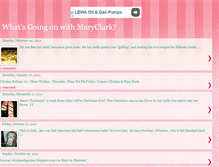 Tablet Screenshot of missmaryclark.blogspot.com