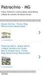 Mobile Screenshot of cidadedepatrocinio.blogspot.com