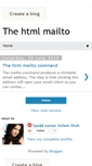 Mobile Screenshot of htmlmailto.blogspot.com