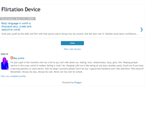 Tablet Screenshot of flirtationdevice.blogspot.com