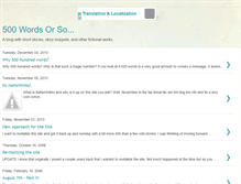 Tablet Screenshot of 500wordsorso.blogspot.com
