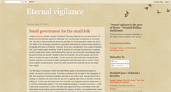 Desktop Screenshot of e-vigilance.blogspot.com