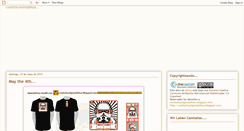 Desktop Screenshot of camisetasnigotadefeas.blogspot.com