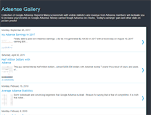 Tablet Screenshot of googleadsensegallery.blogspot.com