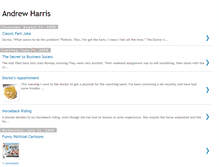 Tablet Screenshot of drew-harris.blogspot.com