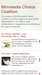 Mobile Screenshot of mnchoicecoalition.blogspot.com