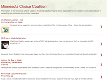 Tablet Screenshot of mnchoicecoalition.blogspot.com