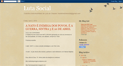 Desktop Screenshot of luta-social.blogspot.com