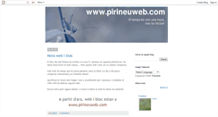 Desktop Screenshot of pirineuweb.blogspot.com