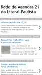 Mobile Screenshot of ag21litoralpaulista.blogspot.com
