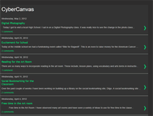 Tablet Screenshot of cybercanvas-bklyn.blogspot.com