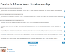 Tablet Screenshot of fuentesliteratura.blogspot.com