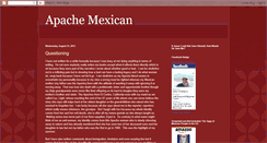 Desktop Screenshot of apachemexican-julian.blogspot.com