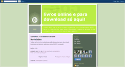 Desktop Screenshot of bloglivrosonline.blogspot.com