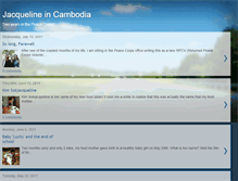 Tablet Screenshot of jacqincambodia.blogspot.com