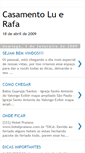 Mobile Screenshot of casamentoluerafa.blogspot.com