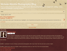 Tablet Screenshot of melanieshieldsphotography.blogspot.com