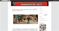 Desktop Screenshot of manifestorockunderground.blogspot.com