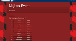 Desktop Screenshot of event-lidjeux.blogspot.com