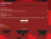 Tablet Screenshot of event-lidjeux.blogspot.com
