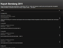 Tablet Screenshot of kayuhbendang2011.blogspot.com
