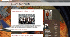 Desktop Screenshot of blessingsfrompedrito.blogspot.com