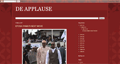 Desktop Screenshot of deapplause.blogspot.com