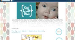 Desktop Screenshot of ourlittleman-ty.blogspot.com