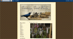 Desktop Screenshot of cranberrycreekherbs.blogspot.com