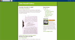 Desktop Screenshot of johnrussellcutlery.blogspot.com