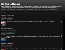 Tablet Screenshot of clubnataciontizonaburgos.blogspot.com