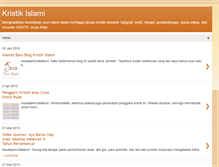 Tablet Screenshot of kristikislami.blogspot.com