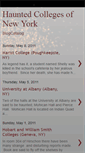 Mobile Screenshot of hauntedcollegesny.blogspot.com