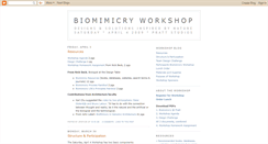 Desktop Screenshot of biomimicry-pratt.blogspot.com