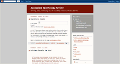 Desktop Screenshot of accesstechreview.blogspot.com